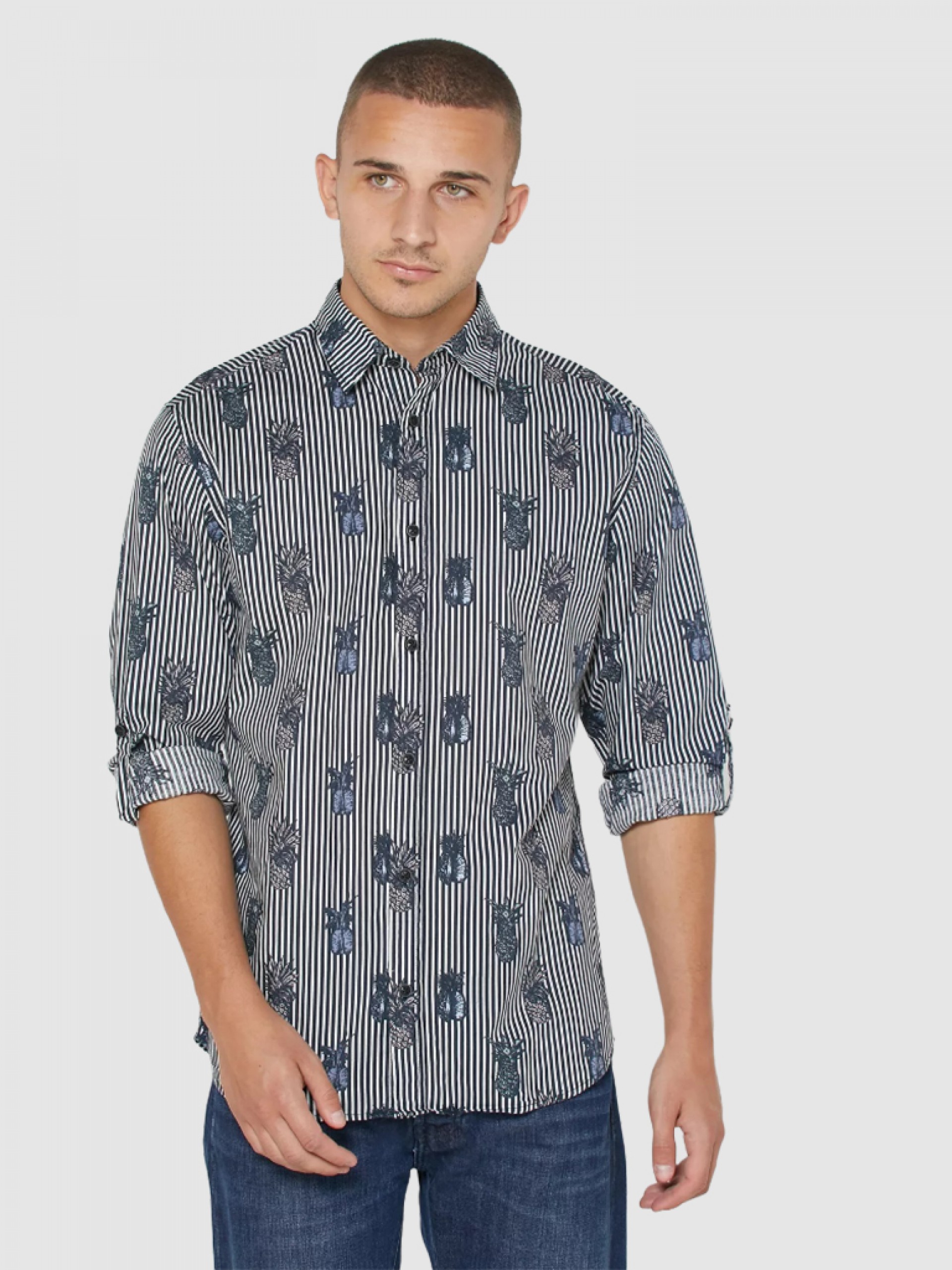 Shirt Man Dark Blue Jack & Jones