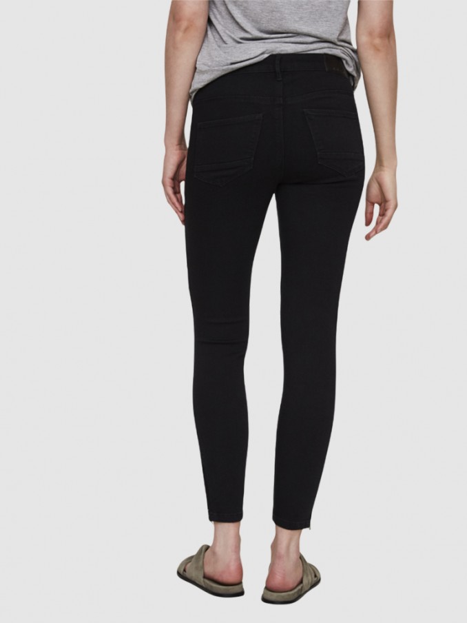 Pantalones Mujer Negro Noisy May