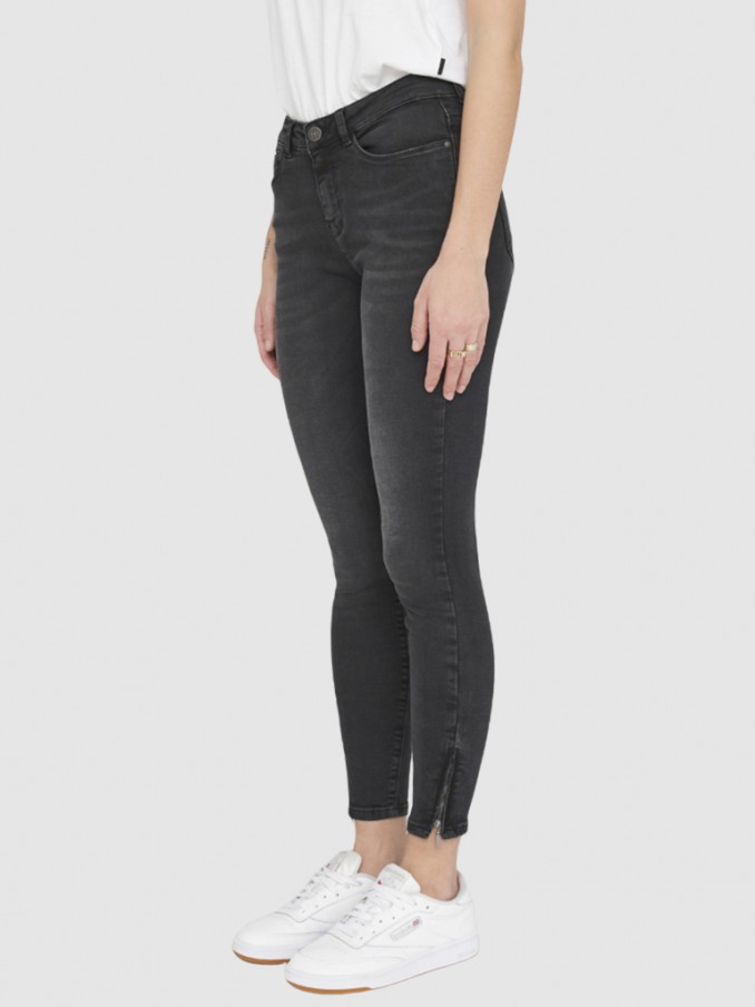 Pantalones Mujer Negro Noisy May