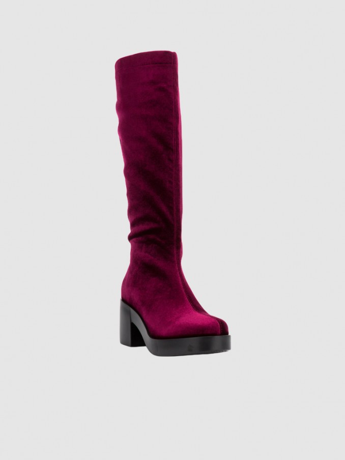 Botas Mujer Burdeos Sixty Seven