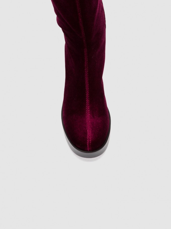 Botas Mujer Burdeos Sixty Seven