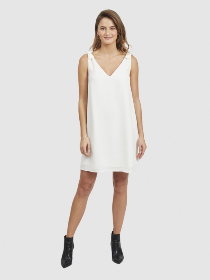 Dress Woman White Vila