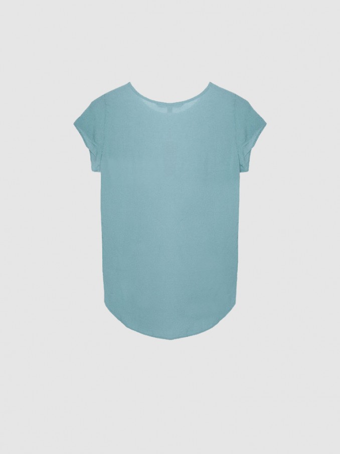Shirt Woman Blue Vero Moda