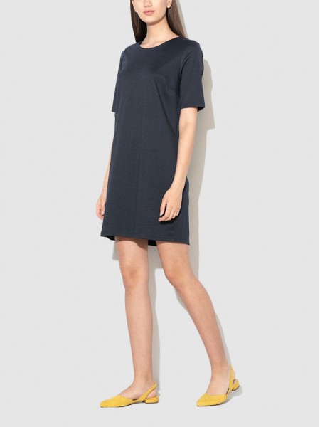 Vestido Mujer Azul Marino Vero Moda