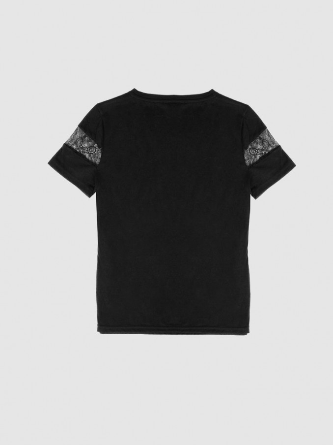 T-Shirt Woman Black Vero Moda