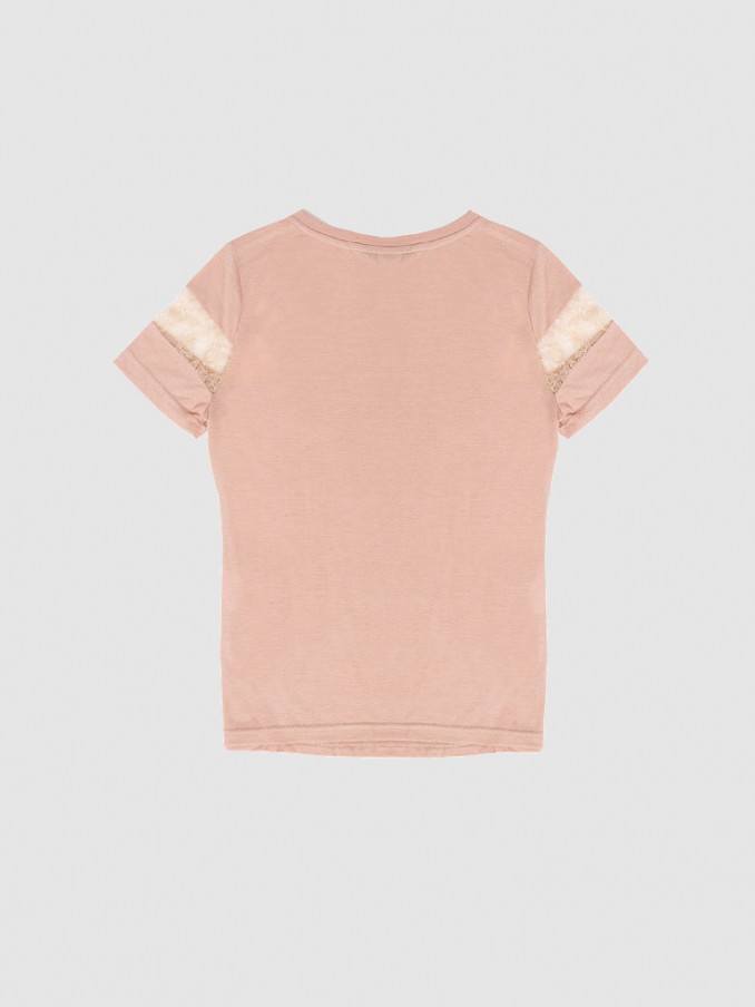 T-Shirt Woman Rose Vero Moda