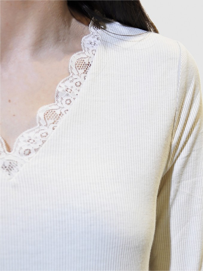 Knitwear Woman Beige Vero Moda