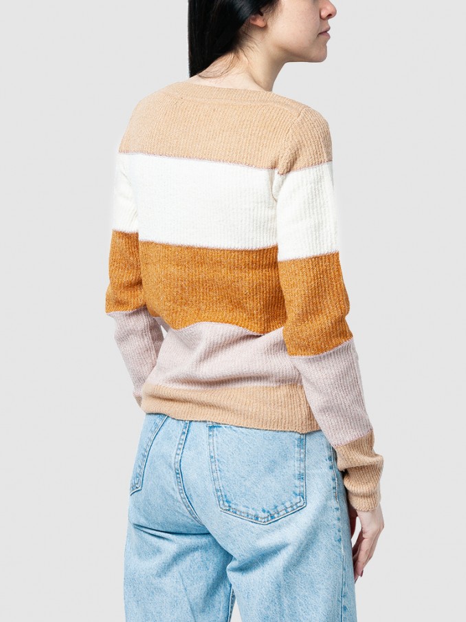 Prendas de Punto Mujer Beige Vero Moda