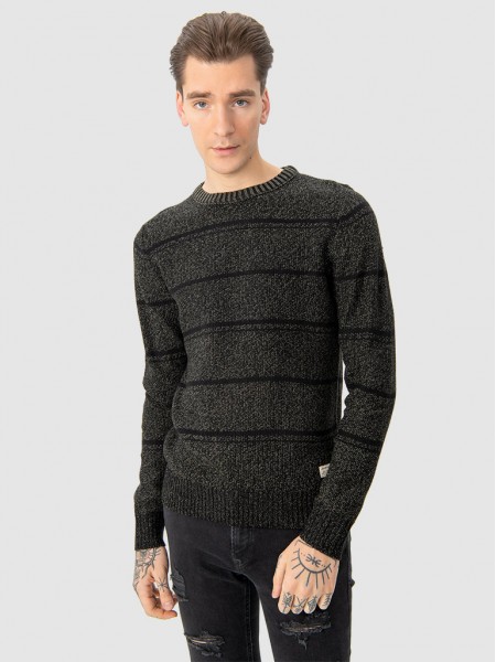 Knitwear Man Dark Green Jack & Jones