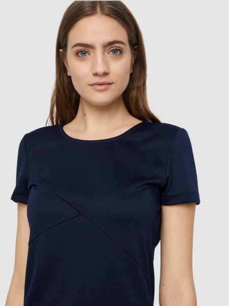 Dress Woman Navy Blue Vero Moda