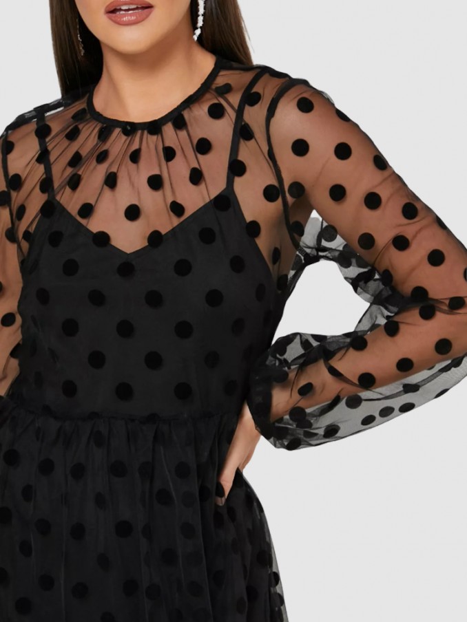 Vestido Mujer Negro Vero Moda