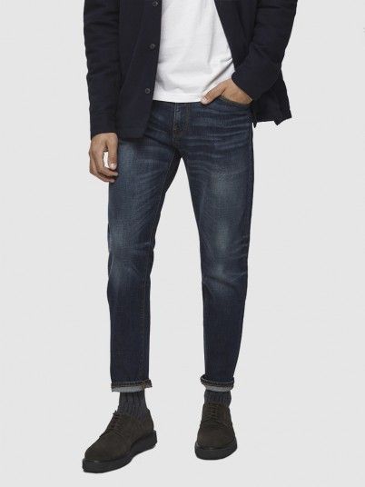 Jeans Hombre Jeans Oscuros Selected