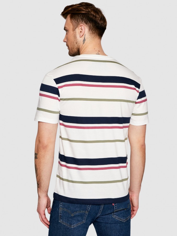 Camiseta Hombre Blanco Jack & Jones