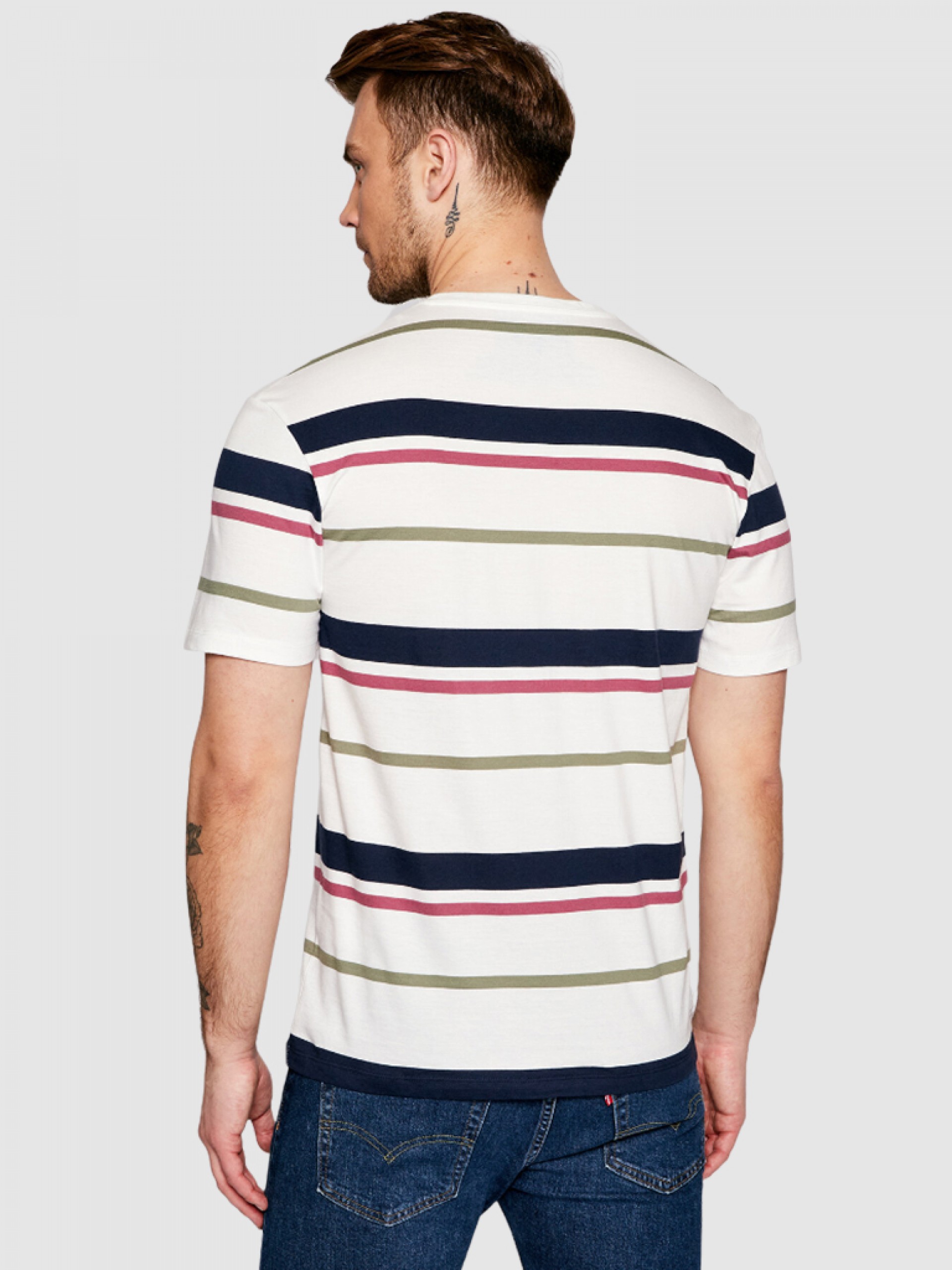 Camiseta Hombre Blanco Jack & Jones