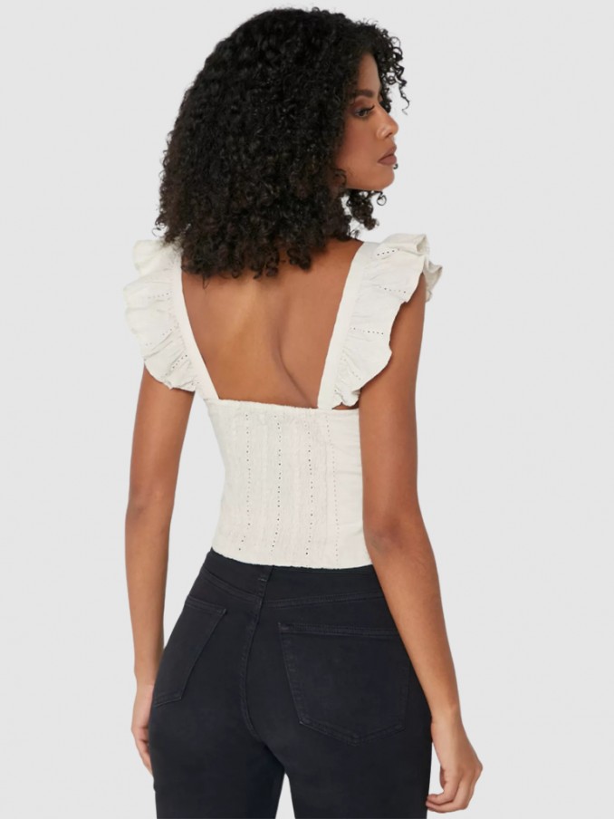 Blusa Mujer Blanco Only