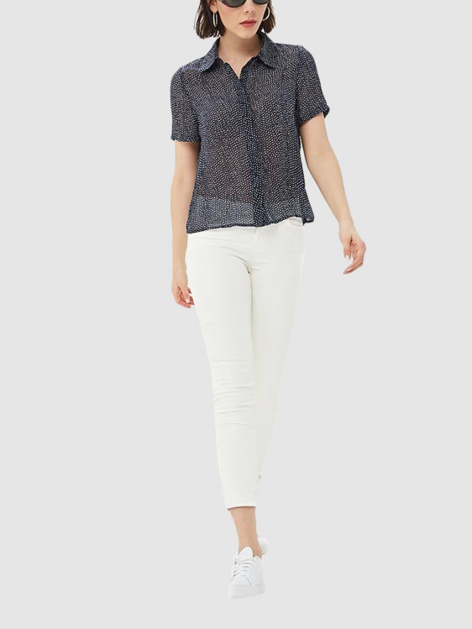 Shirt Woman Navy Blue Vero Moda