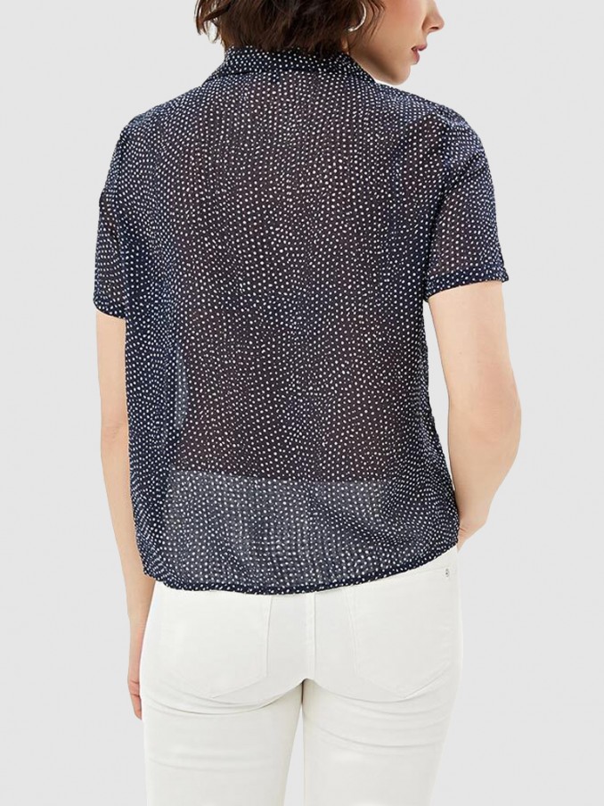 Shirt Woman Navy Blue Vero Moda