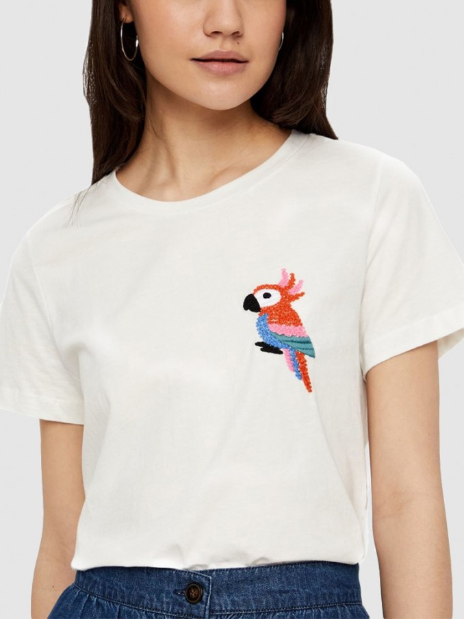T-Shirt Mulher Bird Vero Moda