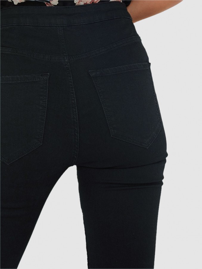 Pants Woman Dark Jeans Vero Moda
