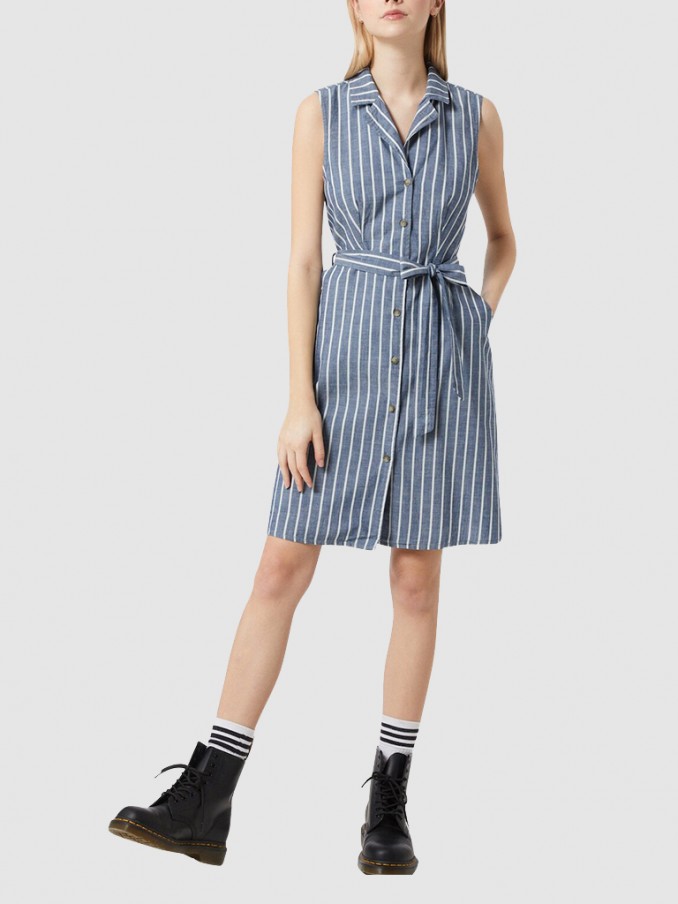 Dress Woman Blue Vero Moda