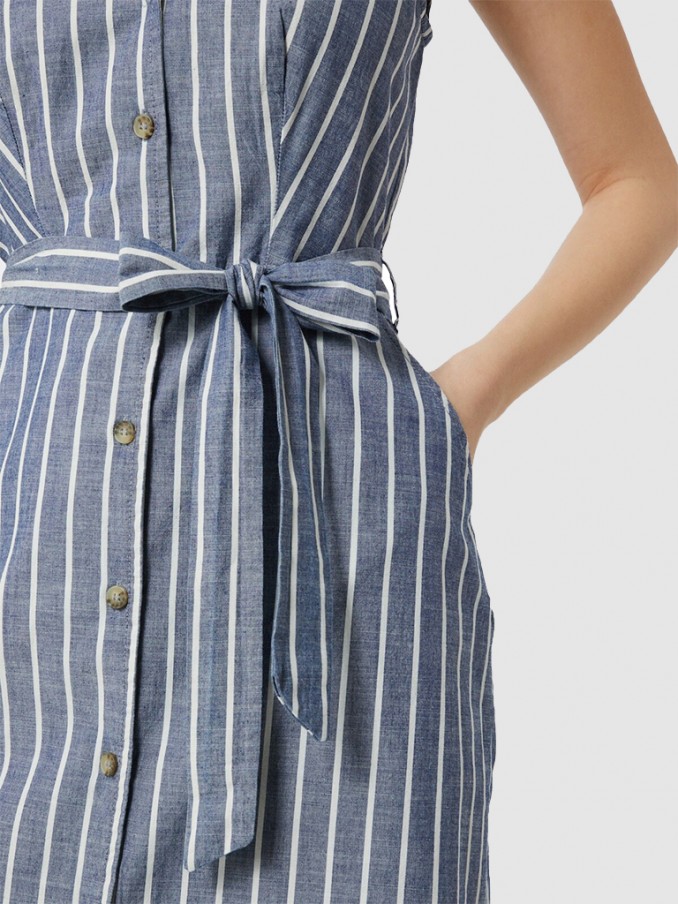 Dress Woman Blue Vero Moda