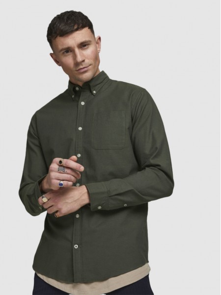 Shirt Man Green Jack & Jones