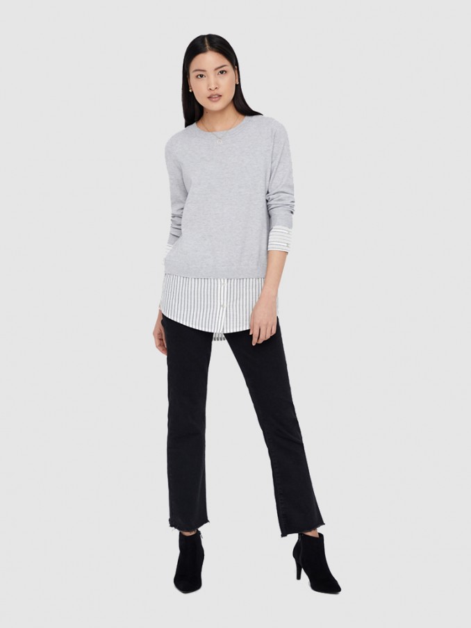 Knitwear Woman Grey Vero Moda