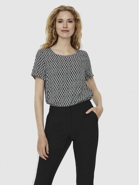 Blusa Mujer Negro Vero Moda