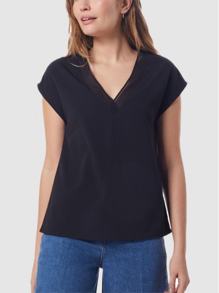 Shirt Woman Black Vero Moda