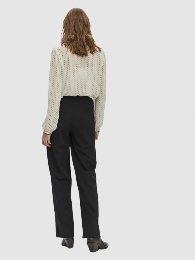 Pantalones Mujer Negro Vero Moda