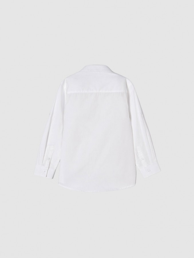 Camisa Ni�o Blanco Mayoral