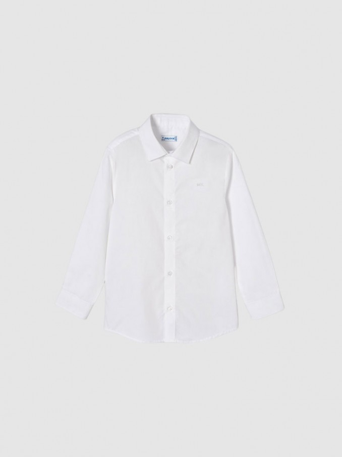 Camisa Ni�o Blanco Mayoral