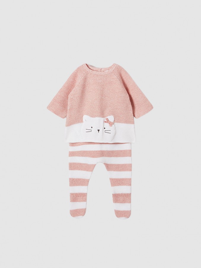 Conjunto Bebe Niña Rosa Mayoral
