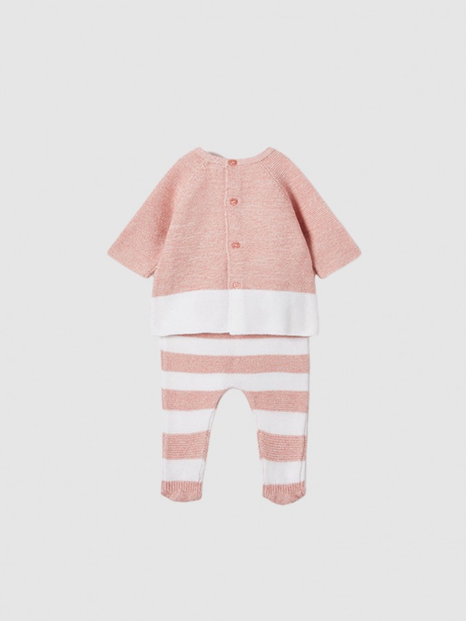 Conjunto Bebe Niña Rosa Mayoral