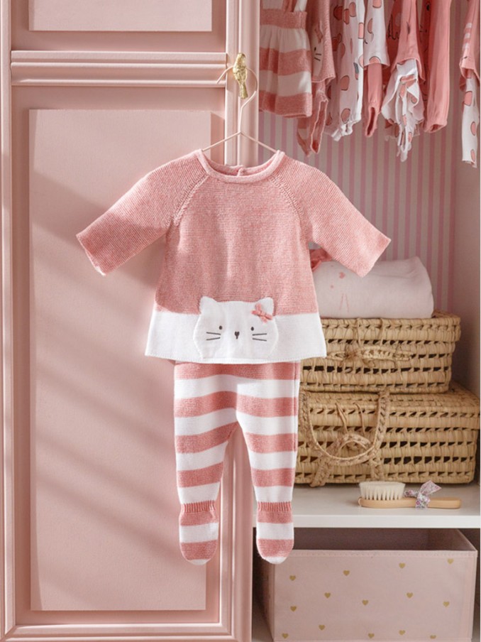 Conjunto Bebe Niña Rosa Mayoral