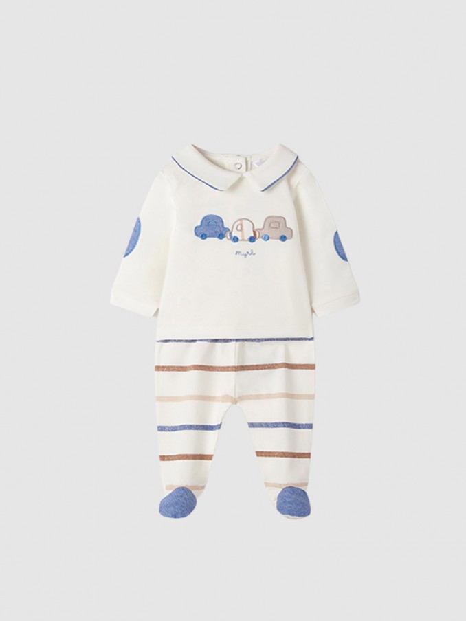 Conjunto Bebe Niño Crema Mayoral