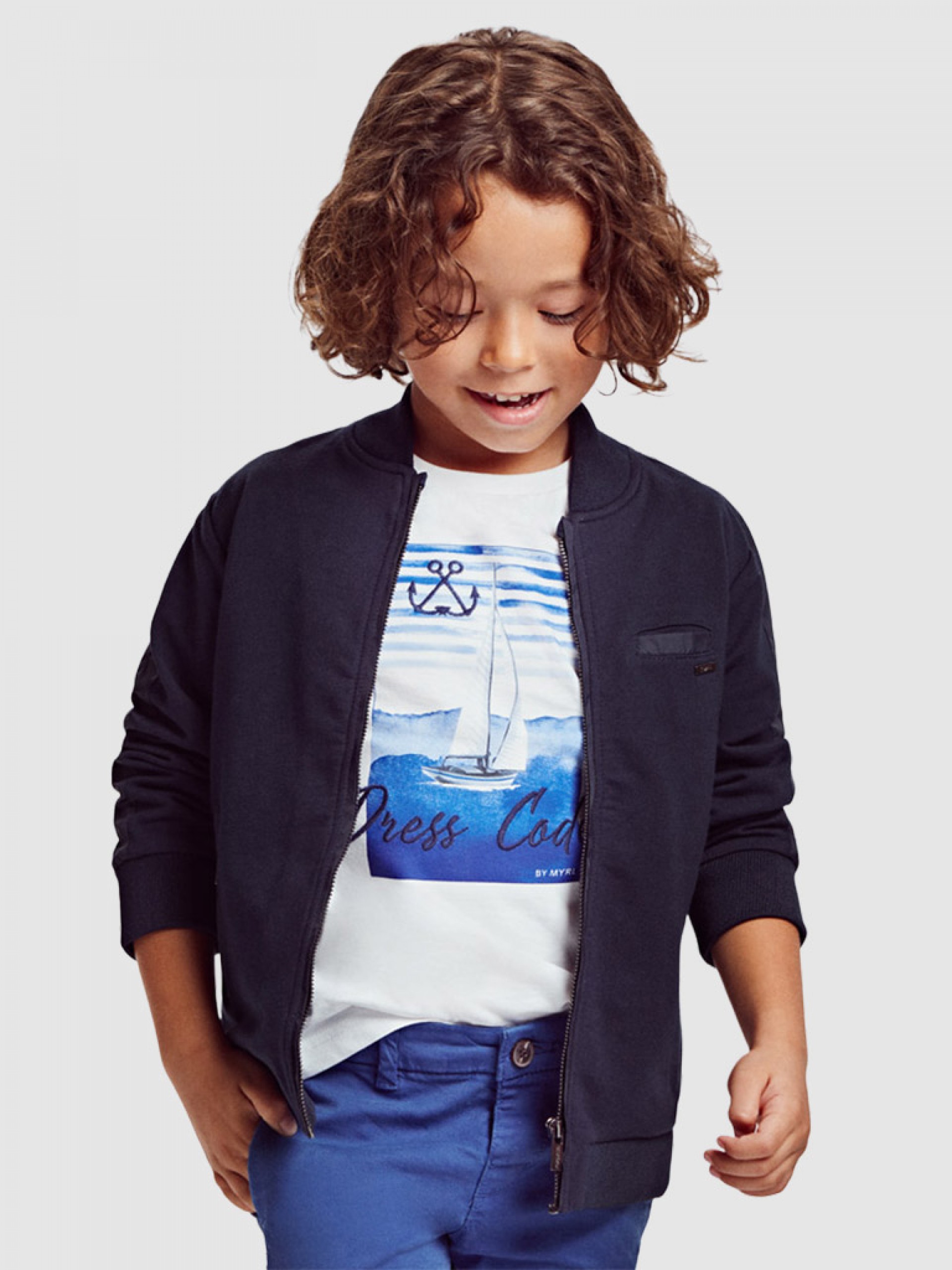 Chaqueta Niño Azul Marino Mayoral