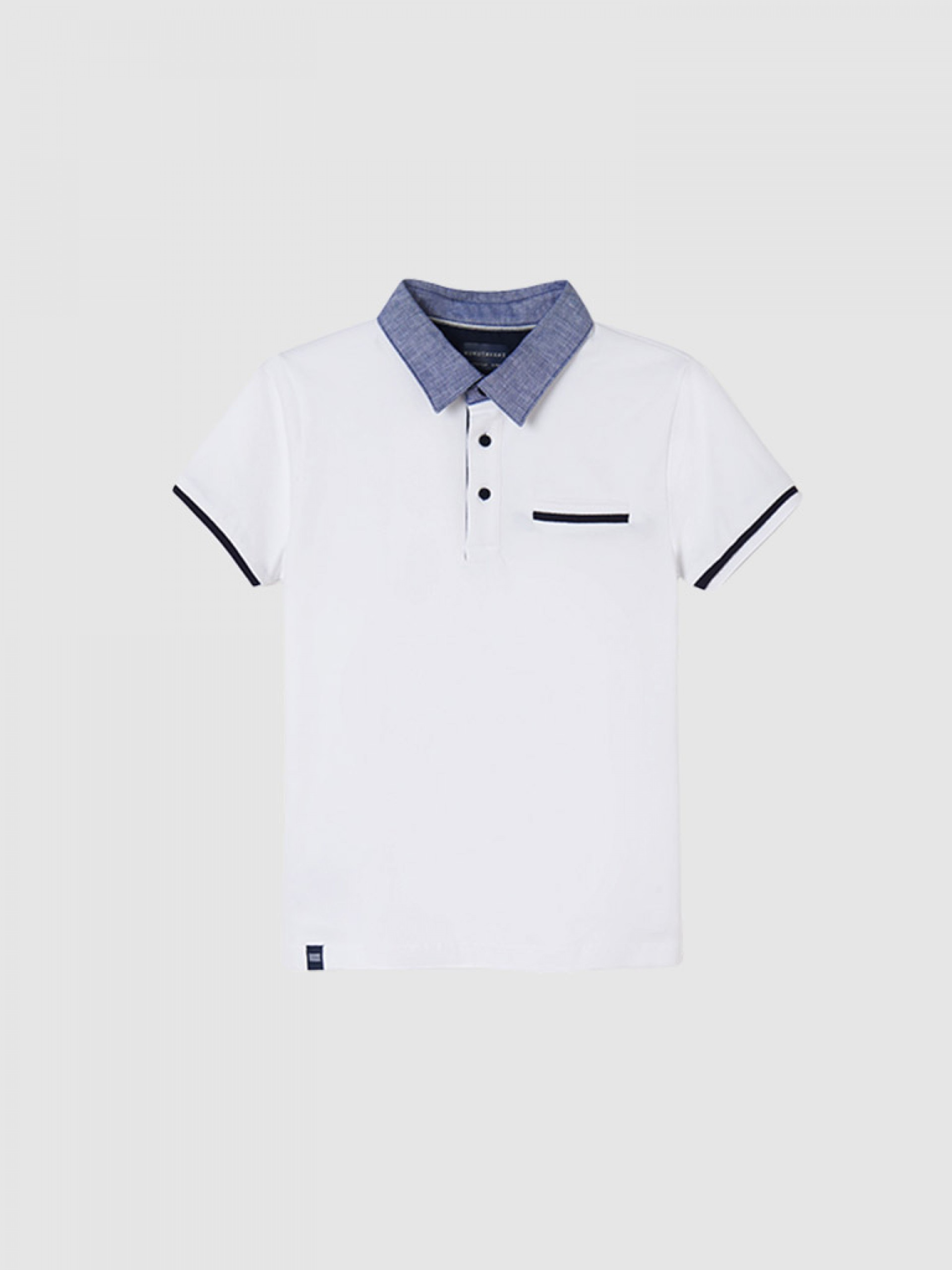 Polo Shirt Boy White Mayoral