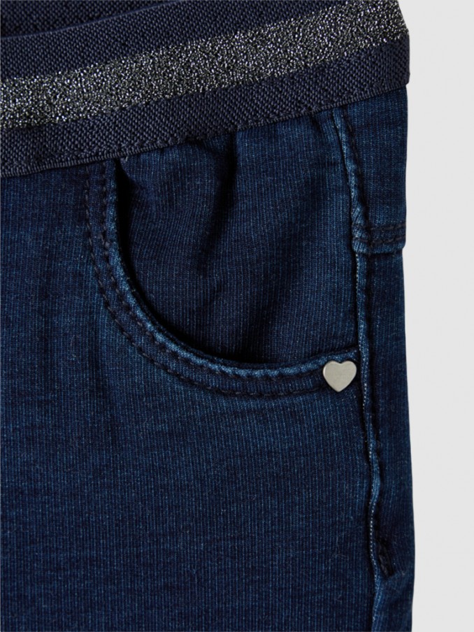 Leggings Niña Jeans Oscuros Name It