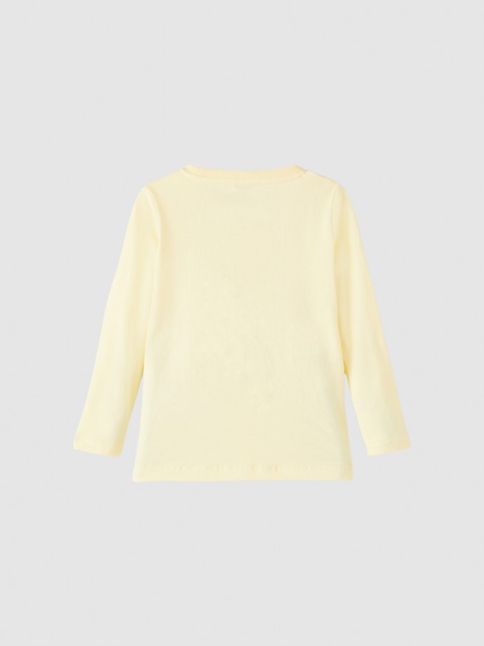 Sweatshirt Niña Amarillo Name It