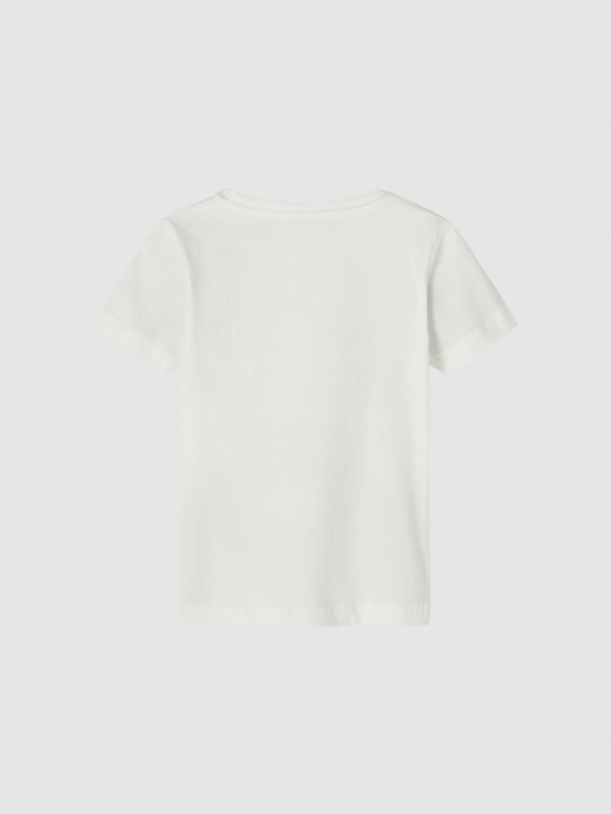 Camiseta Niño Blanco Name It