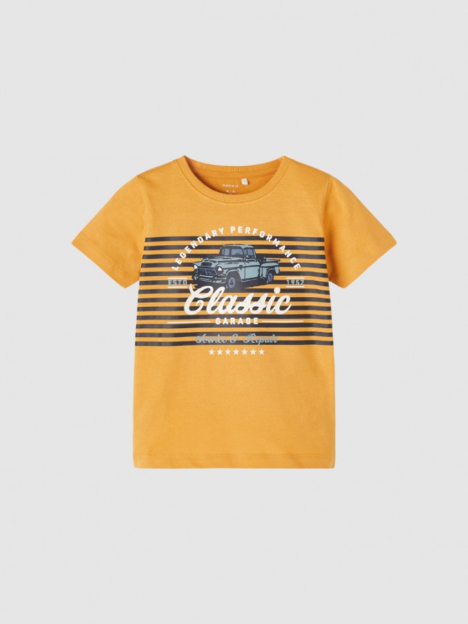T-Shirt Boy Orange Name It