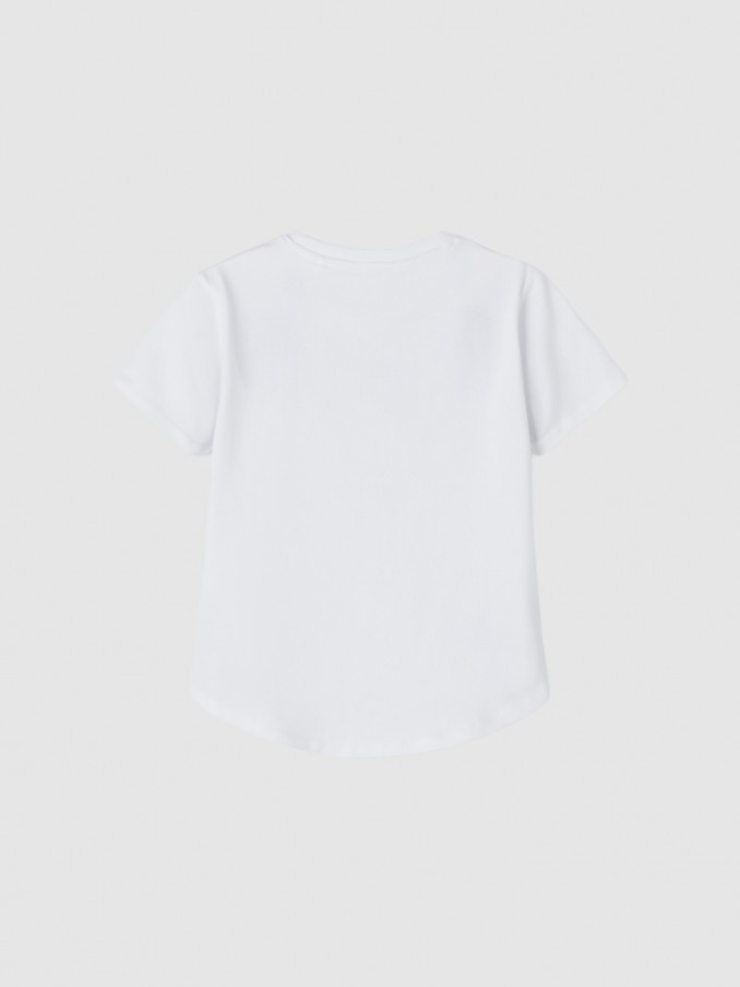 Camiseta Niña Blanco Name It