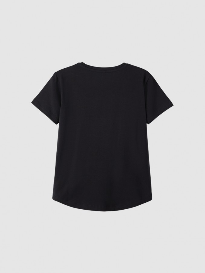 Camiseta Niña Negro Name It