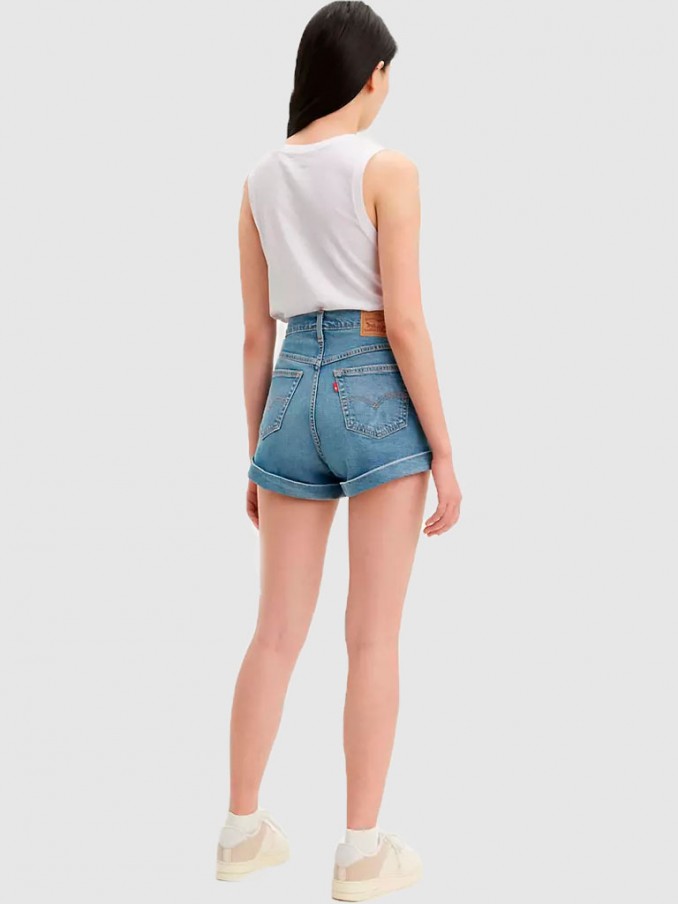 Pantalones Cortos Mujer Levis