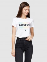 Camiseta Mujer Blanco Levis Camiseta Mujer Blanco Levis