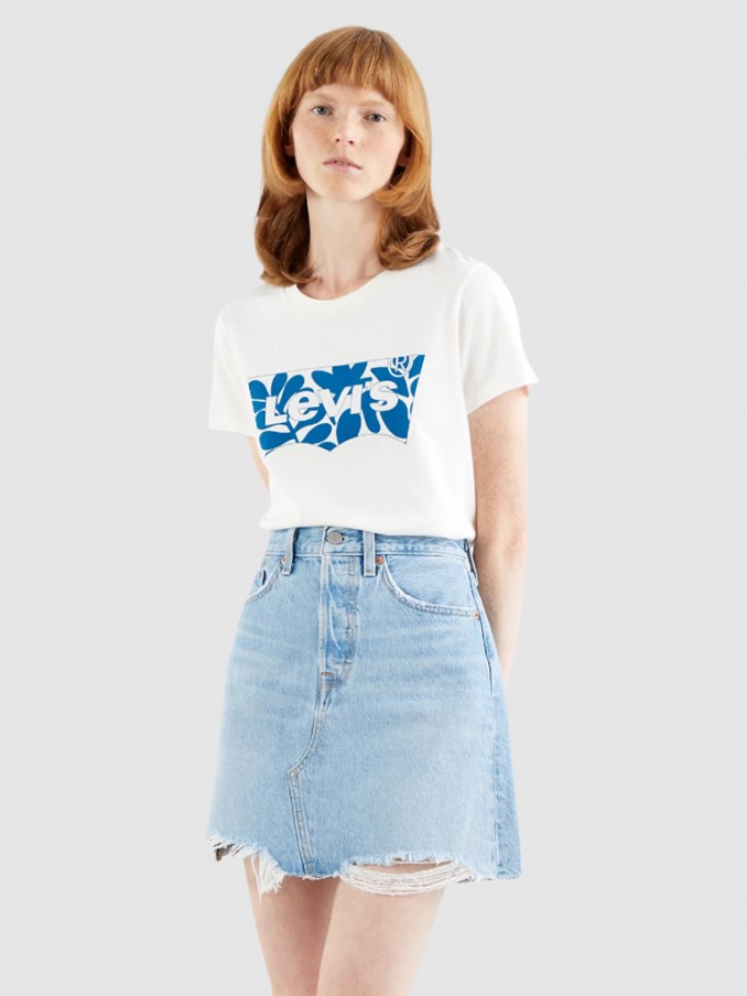 T-Shirt Woman White Levis