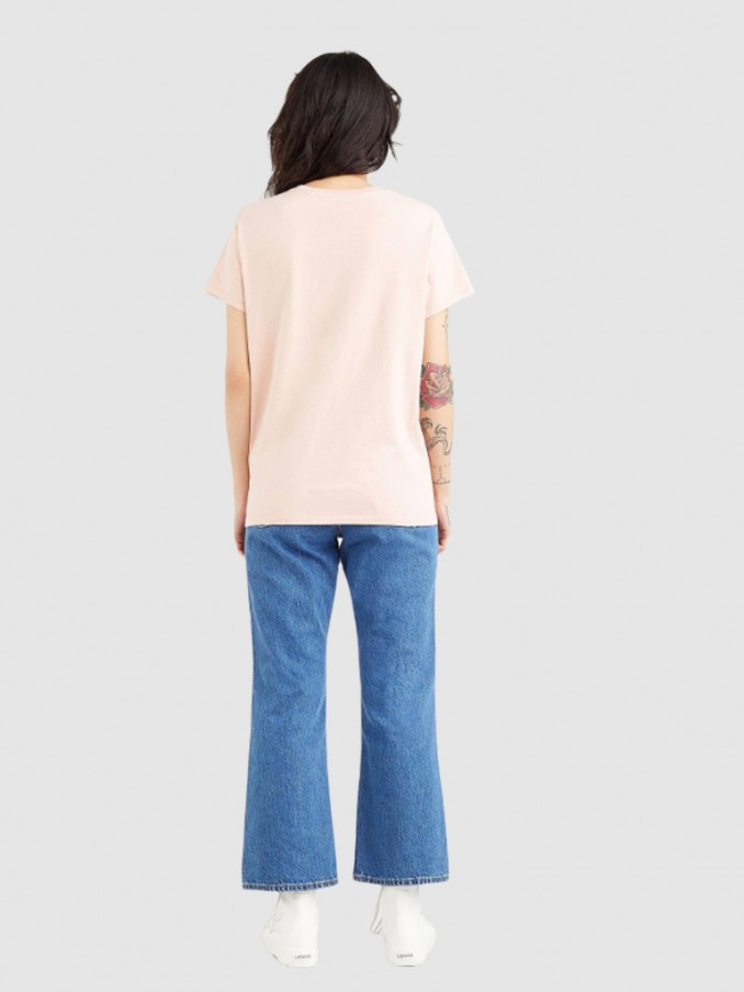 Camiseta Mujer Rosa Levis