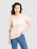 Camiseta Mujer Rosa Levis Camiseta Mujer Rosa Levis