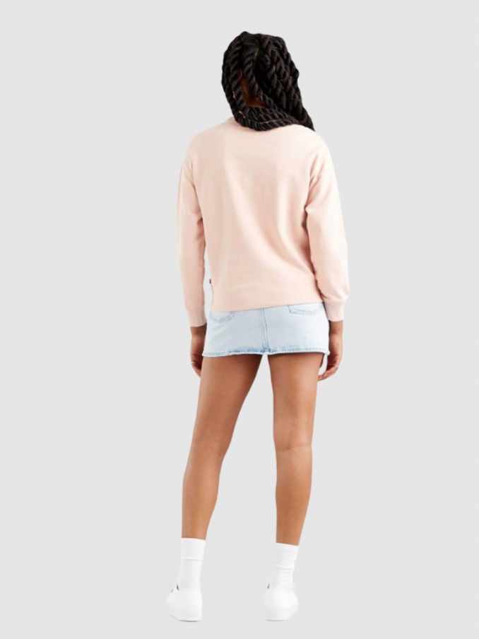 Sweatshirt Mujer Rosa Levis